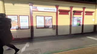 Arriving And Departing Lichfield City Onboard 730 023 [upl. by Suisyola512]