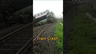 Train Collision Carriage and Locomotive Destroyed Shorts [upl. by Enylhsa]