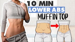 Intense LOWER ABS Workout  CAN YOU DO THIS Home Workout Routine To Get Rid Of Muffin Top [upl. by Consolata]