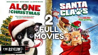 Double Feature Alone for Christmas  Santa Claws  Double Christmas Movie Feature  The Asylum [upl. by Oker668]