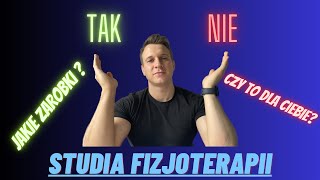 STUDIA FIZJOTERAPII Czy warto Jakie zarobki Czy to dla ciebie [upl. by Cadmann]