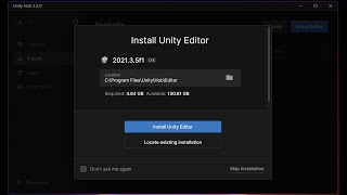 How to download and install Unity Editor using Unity Hub [upl. by Alliehs]