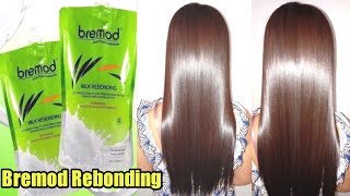 Gaano Ka Ganda Ang Bremod RebondingBremod Hair StraighteningStep By Step Tutorial [upl. by Roinuj]