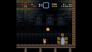 SMW  Vanilla Ghost House Freerun [upl. by Eenad]