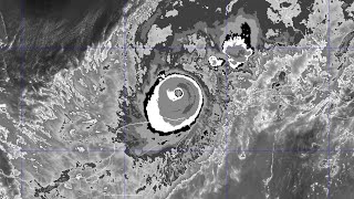 Watch Hurricane Milton From Start to Finish Band 14  112 µm  Longwave Window  IR [upl. by Bonney]