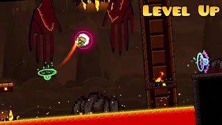 Geometry Dash Galaxy level 4 level up sneak peek [upl. by Moyra]