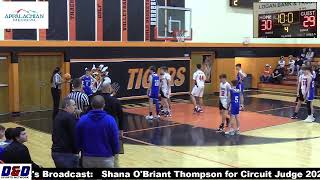 Middle School Basketball Chapmanville Middle vs Shelby Valley JV [upl. by Rozalin838]