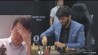 Emotional and shocking ending to World Chess Championship 2024 [upl. by Vilhelmina616]