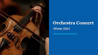 Middle and High School Orchestra Concert  Winter 2024 [upl. by Miquela]