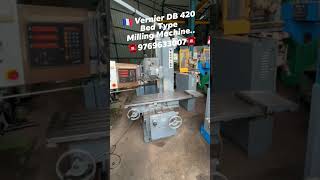 Vernier DB 420 Bed Milling MachineFor SaleCallWA  9769633007 vernier dufour machine rabale [upl. by Hotze]