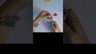 El Arte de Crear un Petalo en Origami para Principiantes origami origamihowto ideasenpapel [upl. by Hayott]