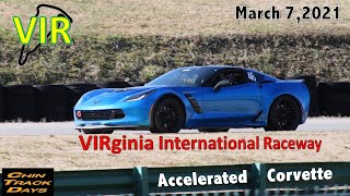 2019 ZO6 at VIR 1579 lap Chin Track Days March 7th 2021 [upl. by Butterworth]