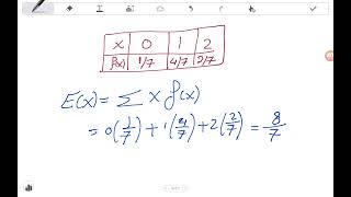 Lecture06  Expectation and variance and Moment generating function of discrete random variable [upl. by Nuawad]