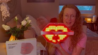 Ep 83 Solawave Infared Light Therapy Mask Review  Ashley Pittman MS RCEP Solawave [upl. by Rahr]