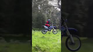 Jumps yz450 automobile outdooractivities yz450f motocross [upl. by Enelehcim]