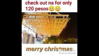 Amazing solar christmas light save emergu water prof [upl. by Ellenig664]