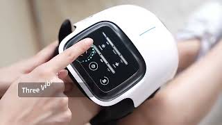 cordless knee massage with digital screen  Infrared heat and vibration knee pain relief [upl. by Ahseym265]