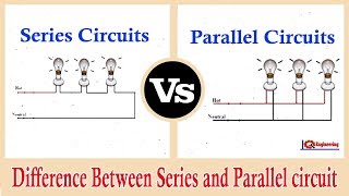 Series and Parallel Circuits  Series VS Parallel  Difference between Series and Parallel Circuits [upl. by Hayden]