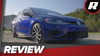 2018 Volkswagen Golf R The best hot hatchback made hotter [upl. by Rhona402]