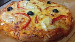 pâte pizza 🍕😋عجينة البيتزا [upl. by Nilyarg]