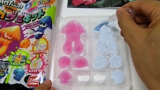 DIY Japanese Candy 150 Splatoon Squid Gummy Making Kit [upl. by Ludie69]