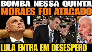 BOMBA MORAES ACABA DE SER ATACADO LULA ENTRA EM DESESPERO FLÁVIO BOLSONARO ACABA DE SOLTAR BOMB [upl. by Godderd]