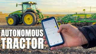 John Deere Autonomous Tractor Explained [upl. by Anelys]