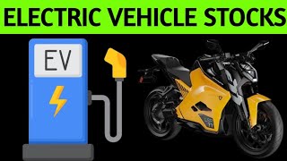 Top EV Stocks in india  Electric Vehicle Stocks  Exicom TeleSystems  Servotech Power Systems [upl. by Mert]