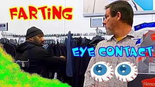 FARTING with EYE CONTACT 👀💩 Funny Wet Fart Prank 🤣 [upl. by Hafinah]