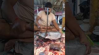 bhetki fish cutting bhetki fish cutting skillsbhetki fish cutting KolkataCalifornia fish grill [upl. by Farl78]