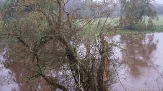 Flooding Near Meikleour Perthshire Scotland October 12th [upl. by Washko]