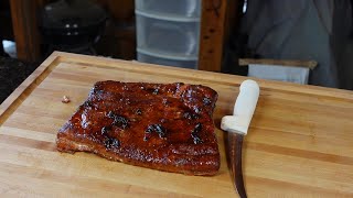 Irresistible Hot Honey Jalapeno Glazed Pork Belly unclestevesshake [upl. by Locin]