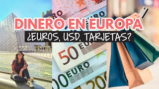 ¿Cómo uso el dinero en Europa ¿Tarjetas euros dólares [upl. by Alakcim]