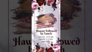 Griha Pravesh  Housewarming Invitation Video shorts housewarming grihapravesh invitationvideo [upl. by Gerladina]