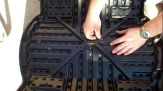 Lifetime 80 Gallon Compost Tumbler How to Assemble Part 2 of 3 [upl. by Agni]