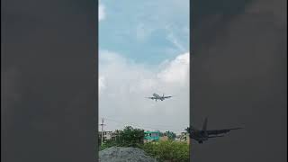 Blue Dart B757 F Lands at Chennai Airport planespotting [upl. by Thackeray]