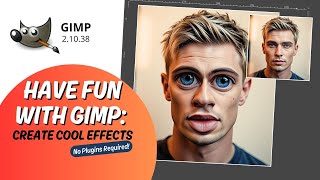 Have Fun with GIMP Create Cool Image Distortions Quick and Easily [upl. by Aerda]