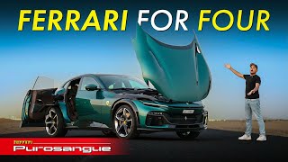 Ferrari Purosangue Drive Impressions  SUV or Ferrari  Gagan Choudhary [upl. by Naujad]