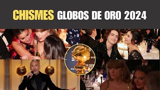 ¡LOS GLOBOS DE ORO 2024 ESTUVIERON LLENOS DE DRAMA [upl. by Winson]