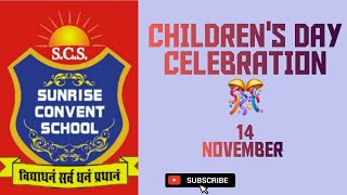 Childrens day celebration in sunrise convent school shahpura bhitoni [upl. by Kirkpatrick]