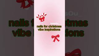 Nails for christmas inspirations christmas merrychristmas xmas nails [upl. by Ardys68]