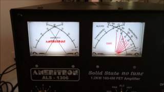 HF amplifier Ameritron ALS1306 [upl. by Nilac37]