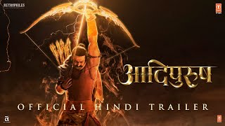 Adipurush Official Trailer Hindi  Prabhas  Saif Ali Khan  Kriti Sanon  Om Raut  Bhushan Kumar [upl. by Bekki]