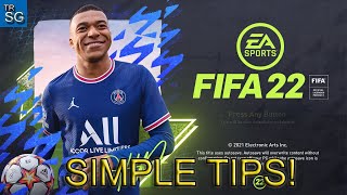 FIFA 22 SIMPLE TIPS  HOW TO BUY YOUR KIT AND BADGE FROM THE TRANFER MARKET [upl. by Hubbard]