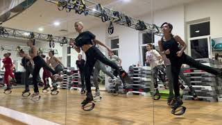 Kangoo Jumps Workout Full Body Cardio and Tone [upl. by Machutte105]