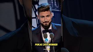 Olivier Giroud Puskás award 2017 puskas giroud [upl. by Yecad]