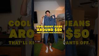 get ugly with me  building a fit with the best affordable y2k baggy jeans jnco jeans alternative [upl. by Allemahs]