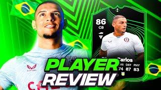 86 RTTK DIEGO CARLOS SBC PLAYER REVIEW  ROAD TO THE KNOCKOUTS  FC 24 ULTIMATE TEAM [upl. by Aleron]