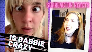 Gabbie Hanna is acting quotCRAZYquot  SCAREACTOR REACTS [upl. by Esihcoc]