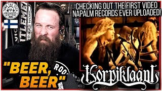 ROADIE REACTIONS  Korpiklaani quotBeer Beerquot Reaction Video  Napalm Records [upl. by Alvan]